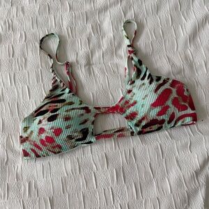 Source Unknown Multicolor Bikini Top